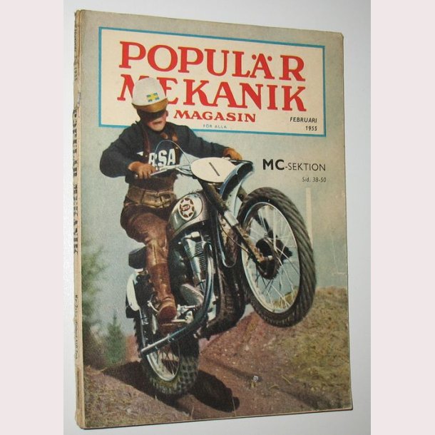 Populr Mekanik svensk februar 1955
