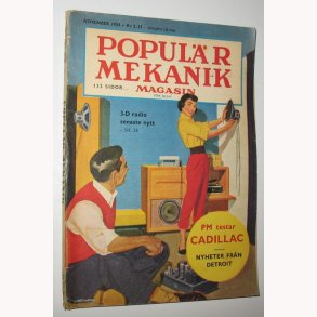 Populr Mekanik svensk november 1954