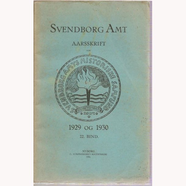 Svendborg Amt Aarsskrift 1929 og 1930