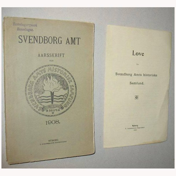 Svendborg Amt Aarsskrift 1908