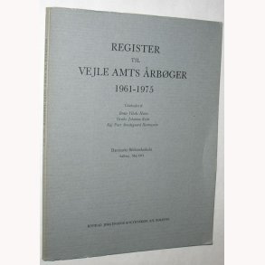 Register til Vejle Amts rbger 1961-1975