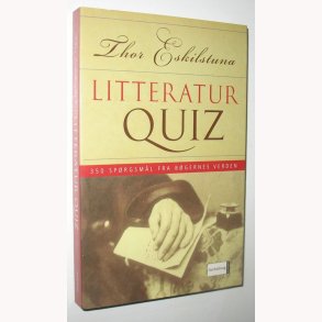 Litteratur Quiz - 350 sprgsml fra bgernes verden