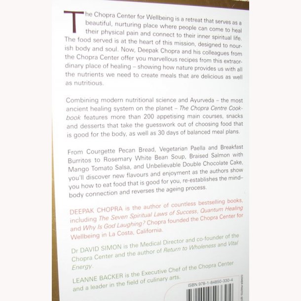 The Chopra Centre Cookbook