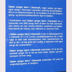 Sdan synger brn i Danmark inkl. CD