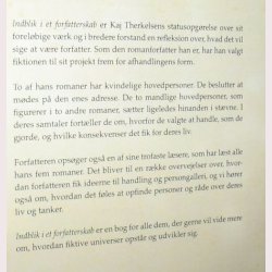 Indblik i et forfatterskab