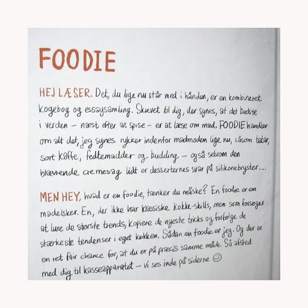 Foodie: Marie Holm 