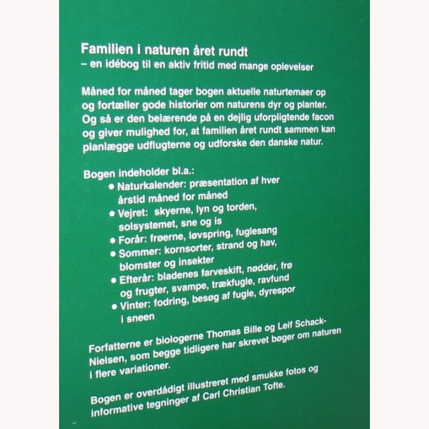 Familiens naturbog: Thomas Bille og Leif Schack-Nielsen