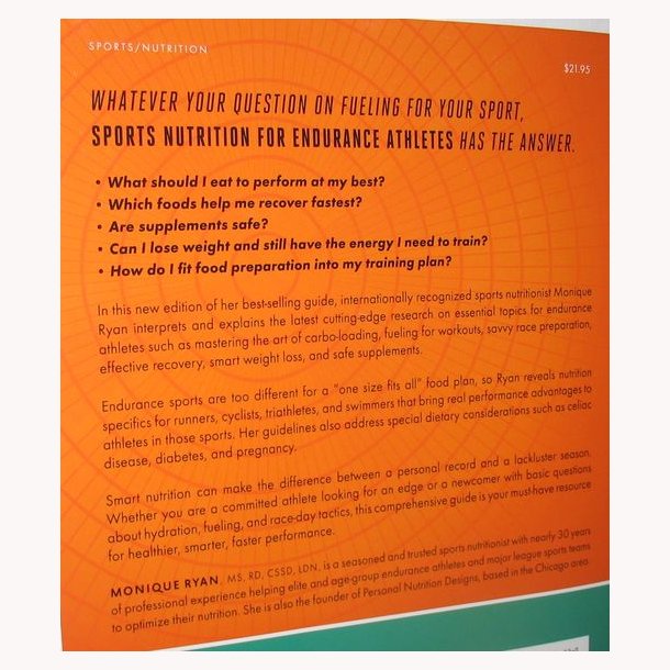 Sports Nutrition for Endurance Athletes