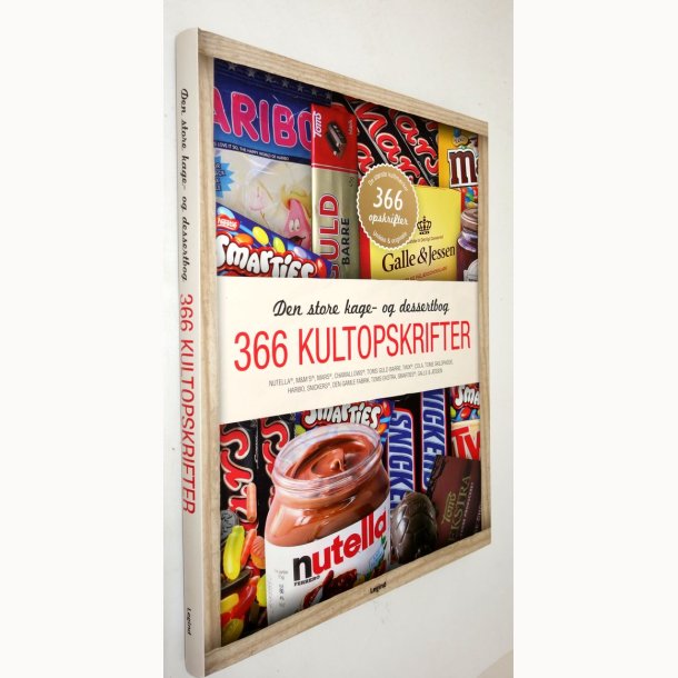 366 kultopskrifter - Den store kage og dessertbog