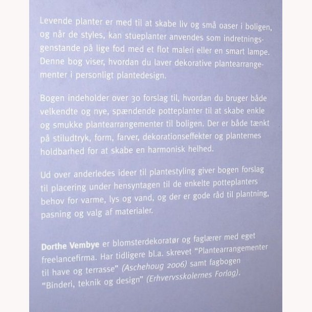 Plantedesign til boligen