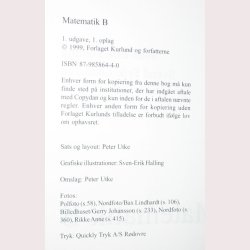Matematik B