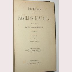 Familien Claudius Del l - lll i et bind