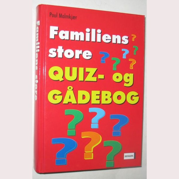 Familiens store quiz- og gdebog