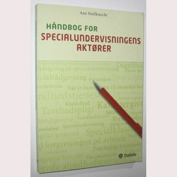 Hndbog for specialundervisningens aktrer