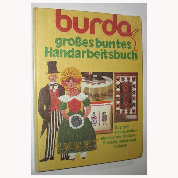 Grosses buntes Handarbeitsbuch