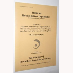 Holistica Homopatiske lgemidler