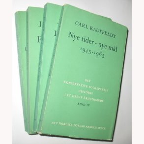 Det Konservative Folkepartis Historie Bind 1-4