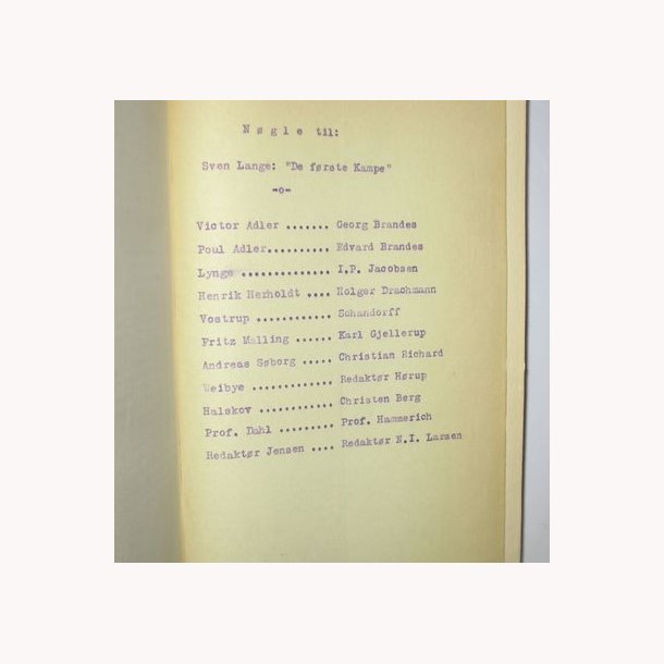 De frste kampe - Sven Lange