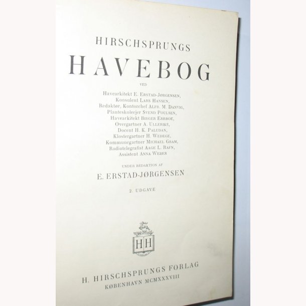 Hirschsprungs Havebog