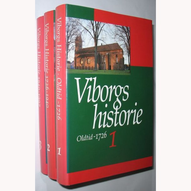 Viborgs Historie Bind 1-3