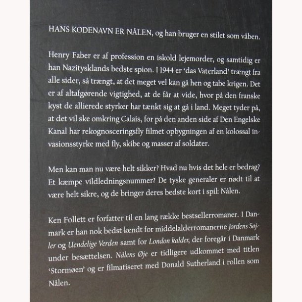 N�lens �je: Ken Follett