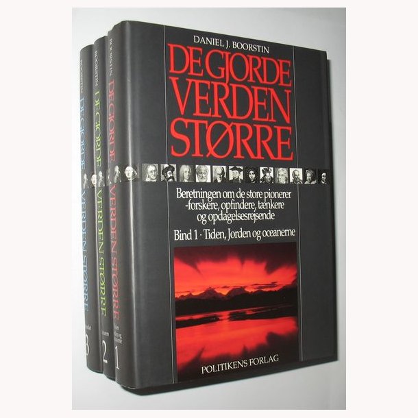 De gjorde verden strre Bind 1-3