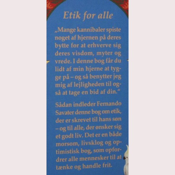 Tanker fra en kannibal: Fernando Savater