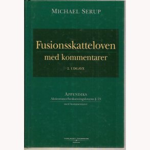 Fusionsskatteloven med kommentarer