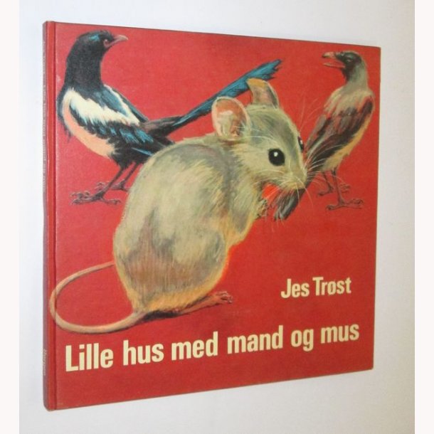 Lille hus med mand og mus