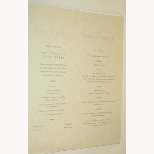 A Culinary Journey - signeret