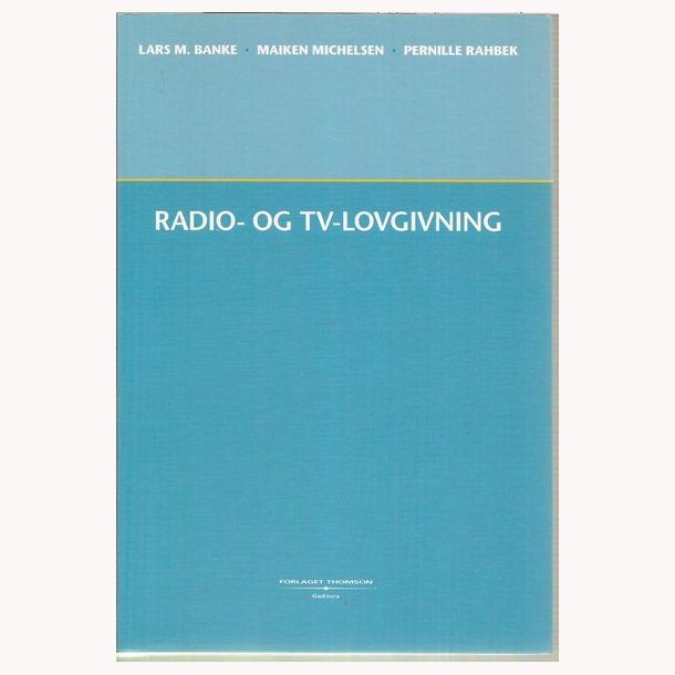 Radio- og TV-lovgivning