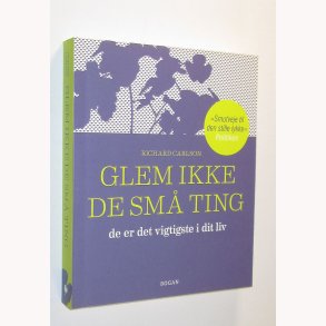 Glem ikke de sm ting