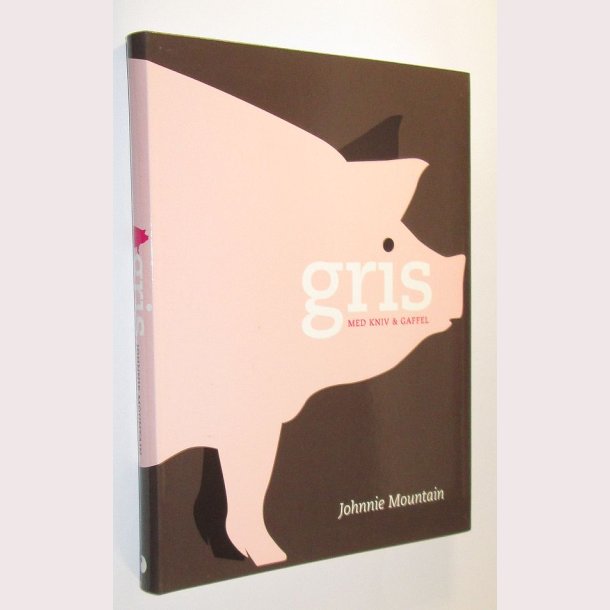 Gris med kniv &amp; gaffel