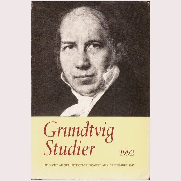 Grundtvig studier 1992