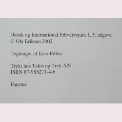 Dansk og International Erhvervsjura 1