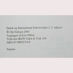 Dansk og International Erhvervsjura 2