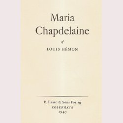 Maria Chapdelaine