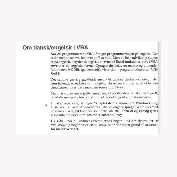 Excel 2003 programmering med VBA