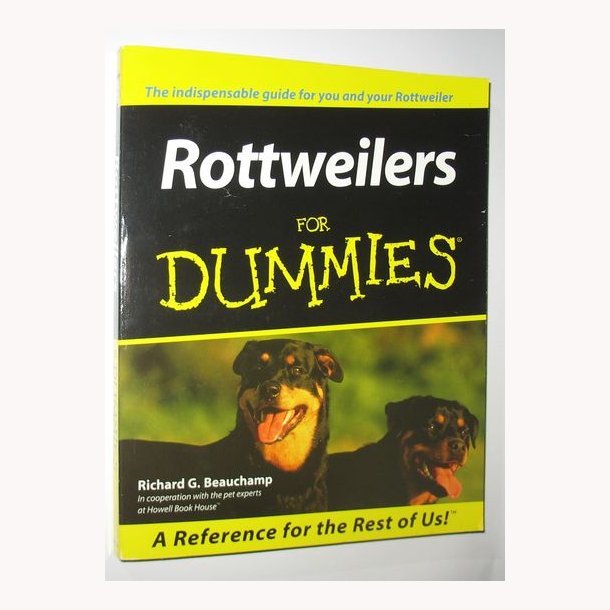 Rottweilers for Dummies - engelsk