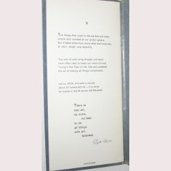 A Welcome to AIDA - signeret