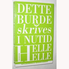 Dette burde skrives i nutid