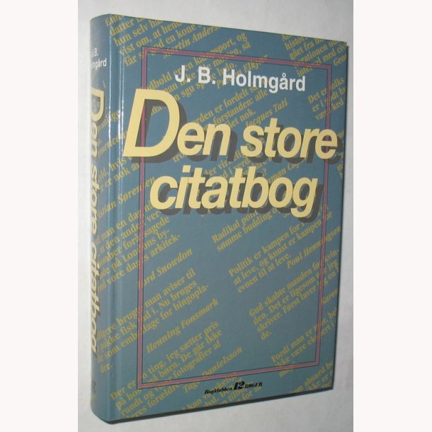 Den store citatbog