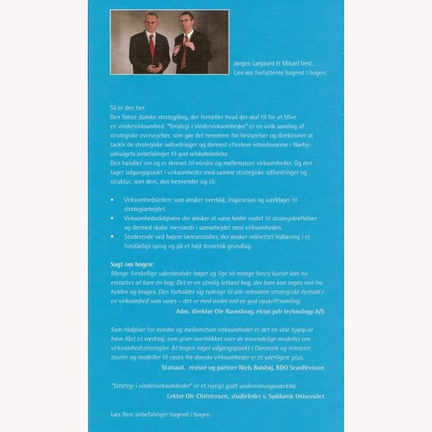 Strategi i vindervirksomheder