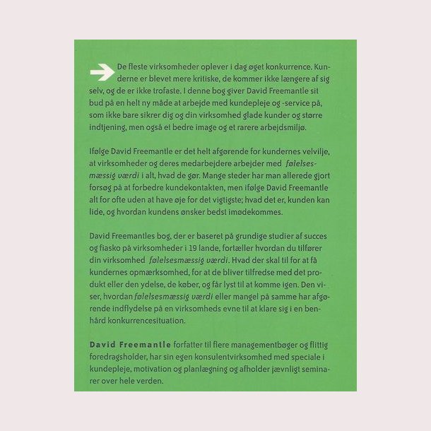 Vejen til kundernes hjerte