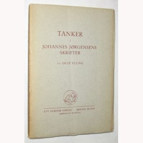 Tanker i Johannes Jrgensens skrifter