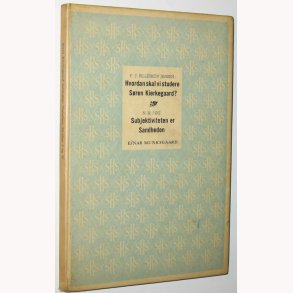 Hvordan skal vi studere Sren Kierkegaard?