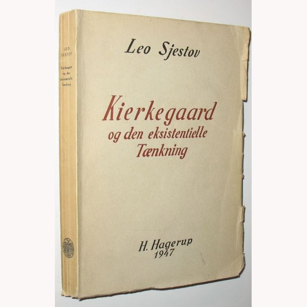 Kierkegaard og den eksistentielle Tnkning