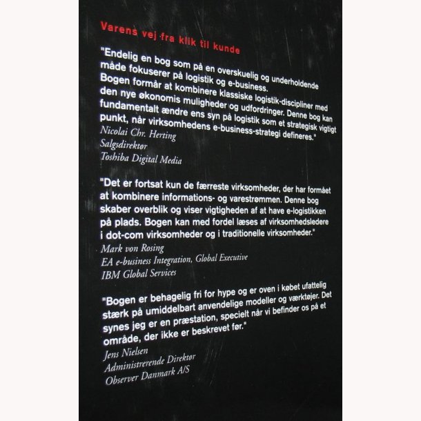 E-logistik - grundlaget for succes med E-handel