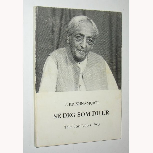 Se deg som du er - taler i Sri Lanka 1980