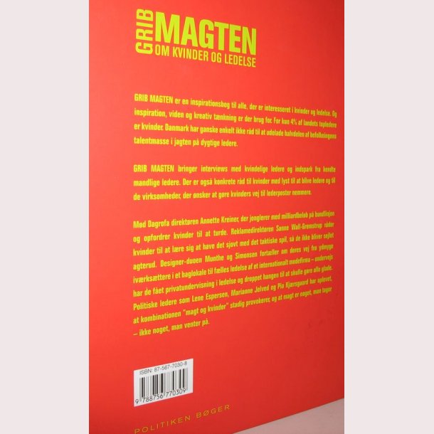 Grib magten - om kvinder og ledelse